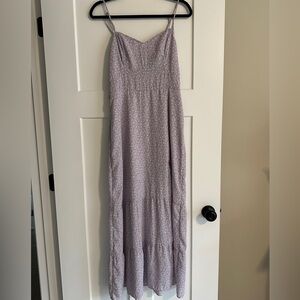Purple Daisy Abercrombie Maxi Dress